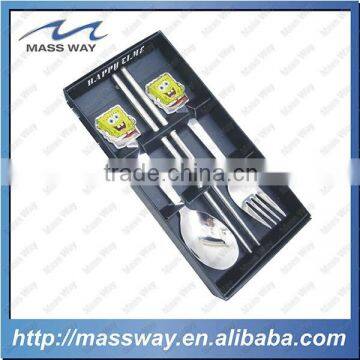 Hot Sale Cartoon Fashion Custom Stainless Steel Spoon and Fork Sets photo-1