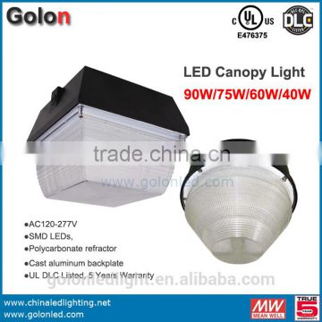 led canopy light 75w high bay led retrofit kit DLC UL listed used as gas station light 5 years warranty