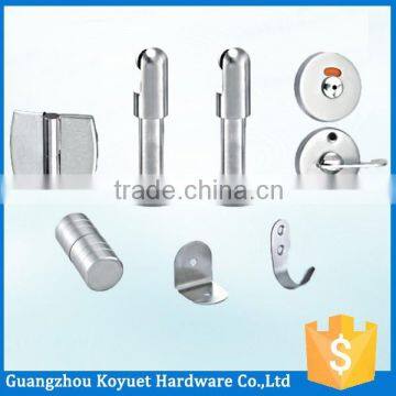 Pro Wholesale TS-1023 Fashion Stainless Steel Toilet Partition Accessories, Folding-door and Flat-door Type