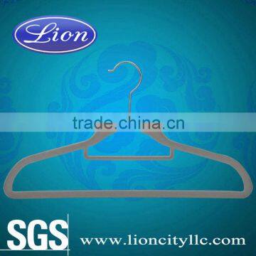 LEC-F5030 Flocking expandable clothes hanger