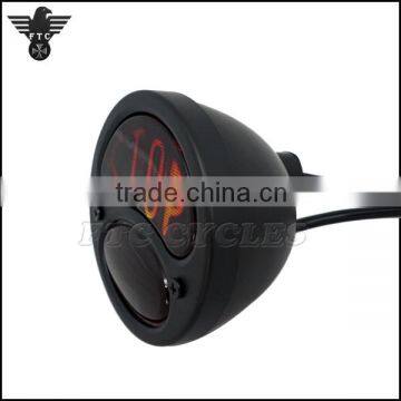 Black Retro Classic Motorcycle "Stop" Tail light for Harley Roadsters