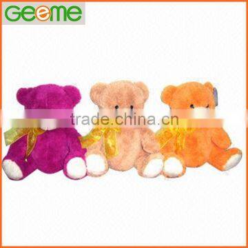 JM6671 Stuffed Plush Toy Bears in 3 Colors