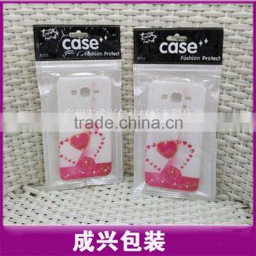 Printing Header Poly Bag White Plasic Bag With Zipper Clear Mobile Case Plastic Zipper Bags With Hanger photo-6