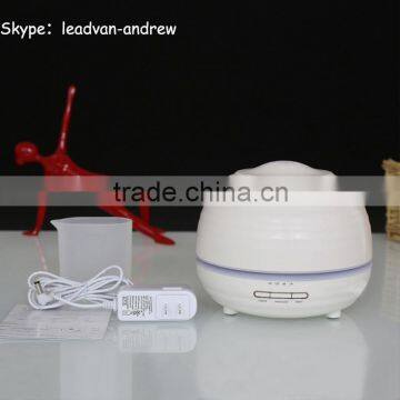 360ml Cool Mist Humidifier Ultrasonic Aroma Essential Oil Diffuser for Office Home Bedroom Living Room Study Yoga Spa photo-3