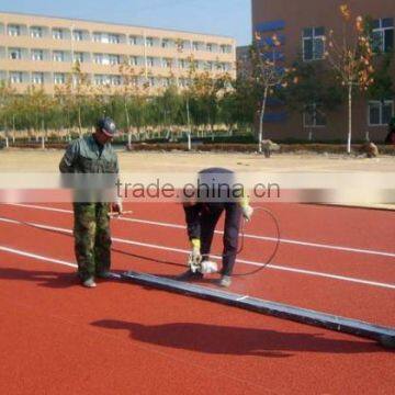 Professional rubber running track with low price