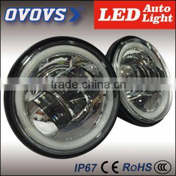 Ovovs The Highest Sales 4.5" 30W Led Cars Headlight Fog Lamp for Har-lay Motorcycles photo-3