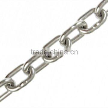 316 Stainless Steel Burnished Link Chains,DIN5685C Standard Long Link Stainless Chain photo-2