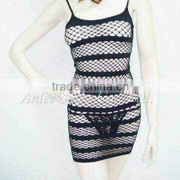 NET-5025 Seamless Reticulate Sexy Dress