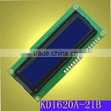 16x2 character LCD Blue module