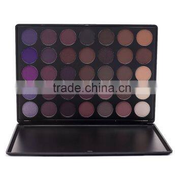 35 color eye shadow palette,eyeshadow pads ,private label eyeshadow palette