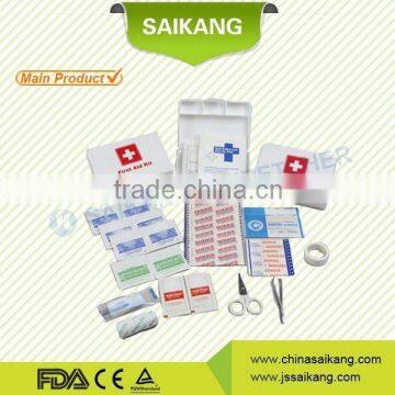 CE Factory Comfortable Empty Red First Aid Bag