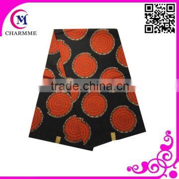 2016 Popular Top Quality Wholesale 100% Cotton african wax printed fabric for garment