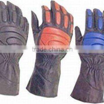 DL-1498 Motorbike racing gloves,Leather Motorbike Gloves