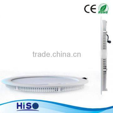 Epistar SMD2835 240mm Diameter 15W led Round panel light IP44 AC85-265V