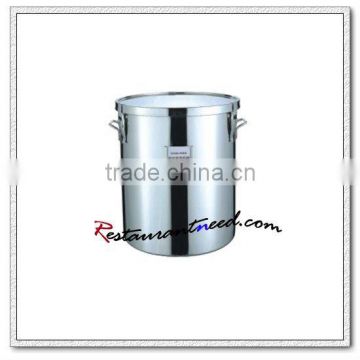 S159 6L /20L/60L/97L Stainless Steel Sauce Pot With Cover