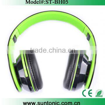 Wireless Bluetooth Stereo Headphone Mic FM TF Slot for iPhone iPad PC