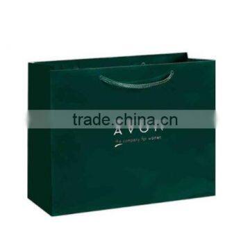 Medium Navy Blue Paper Shopping Bag