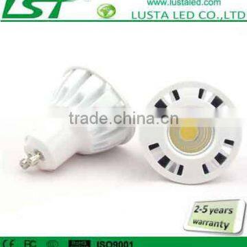 Spotlight LED COB,1 x 3W Ultra Bright COB, AC85-265V, Halogen Equivalance 35W,LED Light Bulb GU10