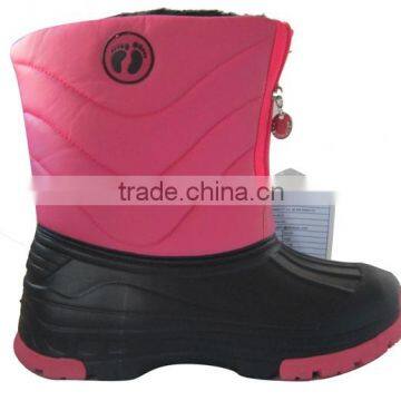 2016 cheap warm wholesale girls cheap snow boots half snow boots girl