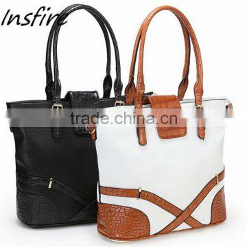 Best wholesale alligator tote handbags new model high quality shoulder shopping bag