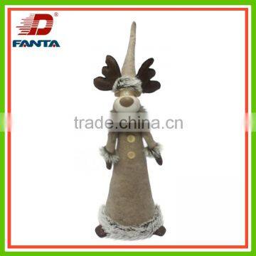 Hot selling animated standing Christmas reindeer for Christmas ornaments