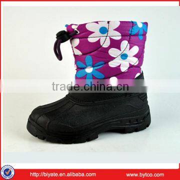 Fashion winter children warm girls half snow boots