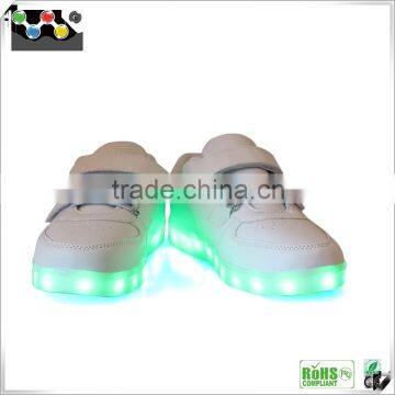 Wholesale price Super Cool High quality Led Sneaker Fashion Light Up Casual Shoes kids 8 Colors Glowing Outdoor Led Light Shoe