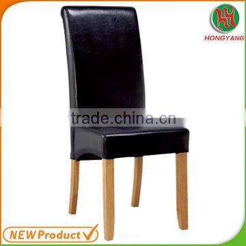 Best price tables and chairs for restaurants used / dining furniture / pu leather dining chair balck/dining chairs