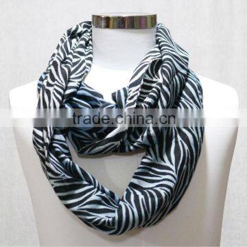 Animal prints loop scarves infinity scarves