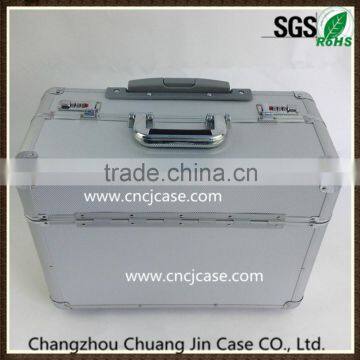 Aluminum document trolley case Aluminum trolley briefcases