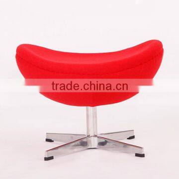 Commercial Furniture Leisure Chair Fabric Egg Chair Stool Ottoman photo-2