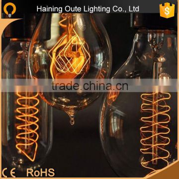 Antique Vintage Edison Bulb Light 40W Tungsten Light Source globle Edison Bulbs Home Decoration