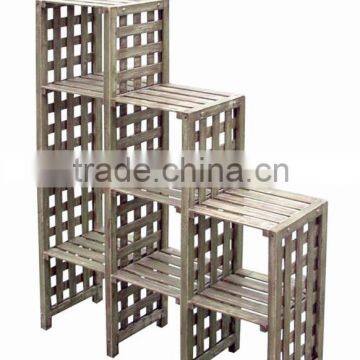 LEAFFY-Solid Wood Show Rack HLSC-90