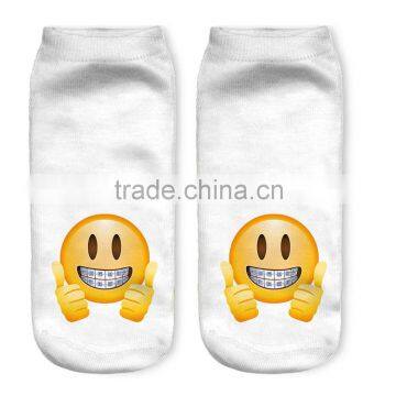 Wholesale Fashion Custom Print Emoji Socks photo-3