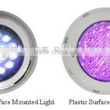 IP68 Plastic / Stainless Steel Surface Mounted LED Swimming Pool Light/ Wall mounted pool light