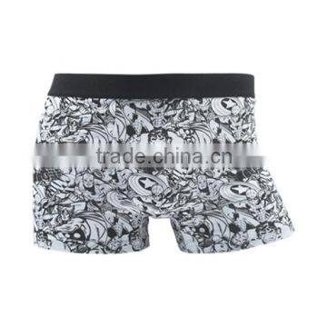 Huoyuan sexy 2015 new design cotton spandex mens boxer shorts man boxer underwear collection