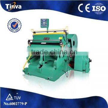 Automatic Paper board leather cardboard CREASING AND CUTTING MACHINE