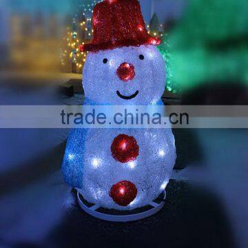 Lovely snowman christmas decoration light