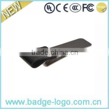 Wallet Punching Ss Money Clips with Leather