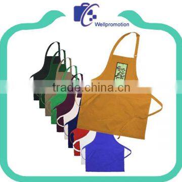 2016 hot selling cheap 100% cotton apron bbq