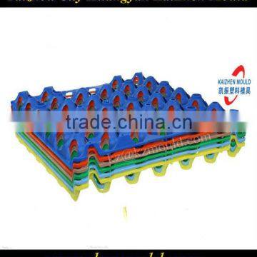 Useful and strong plastic injection egg tray mould