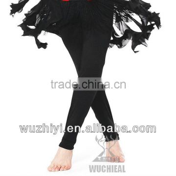 Belly Dance Pants, Black Sexy Pants of Belly Dance Practise Pants,Belly Dancing Performance Pants for Dancer (QC9002)