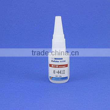 Kafuter K-4410 General Purpose Super Glue/Cyanoacrylate Adhesive for Porous Plastics