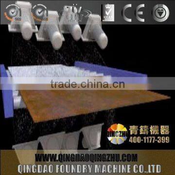 Steel Plate Pretreatment Line Shot Blasting Machine/Equipment Q6930