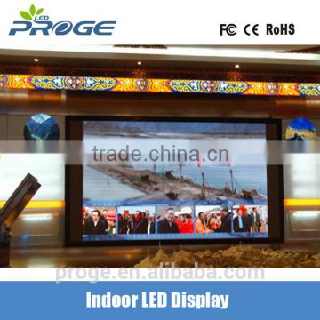 Full color video background led screen