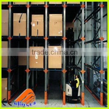 Industry steel warehouse narrow aisle pallet rack, Space-saving storage rack,warehouse racks usage in USA