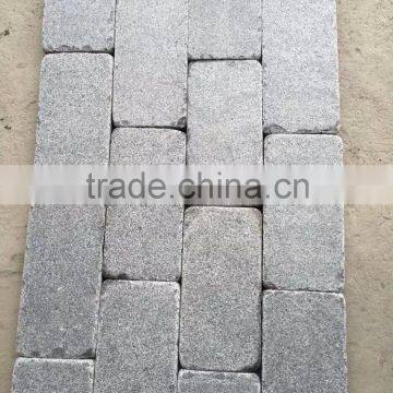 G654 Padang Dark cheap grey granite pineappled palisade