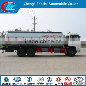 30000L bulk unloading truck 6x4 bulk powder material truck 3 axle bulk powder tanker truck bulk unloading truck cement bulk tank