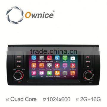 2G Ownice C200 RK3188 quad core Android 5.1 Car GPS stereo for BMW E39 M5 support DVR TV 1024*600 HD 16G