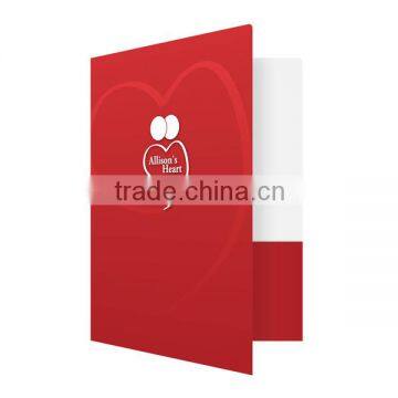 Professional custom presentation folder printing